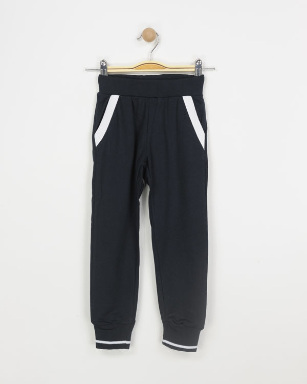 Picture of PB31101 BOYS NAVY BLUE JOGGING PANTS